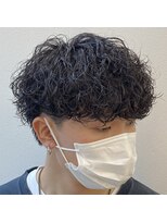 ササ(33) マッシュウルフ波巻きツイストスパイラルパーマ