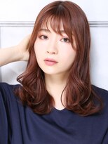 クラッチ 天王寺(CLUTCH)&nbsp;大人可愛い小顔カット美髪ツヤ髪斜めバング小顔レイヤーA5