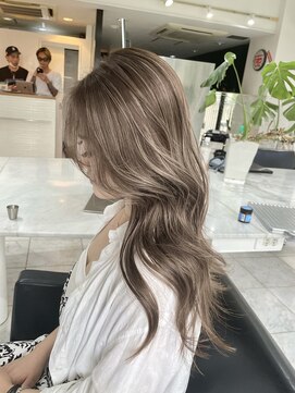 ブレンド 渋谷(BLend) 【BLend渋谷】髪質改善 艶髪 ハイライトカラー