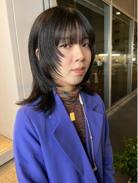 カフ(CAF) CAF松本/似合わせ/ウルフ//ダークトーンカラー/心斎橋/大阪