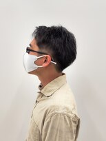 ビーヒアナウ N゜03 金沢駅西店(BE HERE NOW) メンズアップバングショート/刈り上げ/ツーブロック