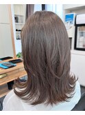 【30代40代50代】明るい白髪ぼかしはイルミナ (B) Mplusミズイデ