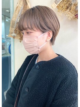 ソソ(soso) 【soso 伊勢田】マッシュショート【横浜/ブリーチ】