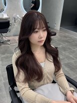 ジーニー 千葉(GENiE)&nbsp;韓国レイヤーカット/ピンクラベンダーベージュ【佐藤詩門】