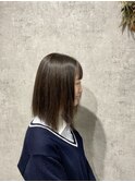 髪質改善アイロンストレート