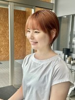 ビーヒアナウ 金沢県庁店(BE HERE NOW)&nbsp;【オレンジ×ショート】