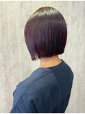 【tetote/村山】ニュアンスカラー/ 切りっぱなしボブショート