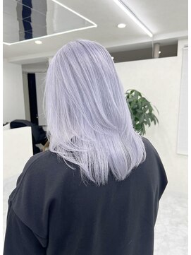 アイセ(I.se Eir TOKYO) ブルーシルバー/ケアブリーチ/ダブルカラー/ハイトーン/西葛西