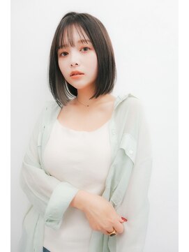 ネオリーブソラ 相模大野店(Neolive sola) 相模大野/ハイライトカラー/くびれヘア/ボブ/ホワイトグレージュ