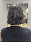 コテ巻き風ボブパーマ♪