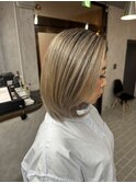 (ayame巣鴨)白髪ぼかしハイライト_ミディアム_tokio_巣鴨3