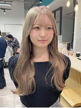 ラック 本厚木店(LUCK) ミルクティーベージュカラー/ベージュ/ブリーチ/本厚木