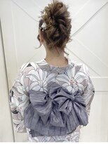 ハウス(HAUS.)&nbsp;浴衣ヘアセット／着物／ヘアアレンジ／シニヨン／お団子ヘア