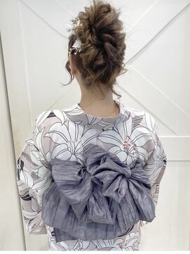 ハウス(HAUS.) 浴衣ヘアセット／着物／ヘアアレンジ／シニヨン／お団子ヘア