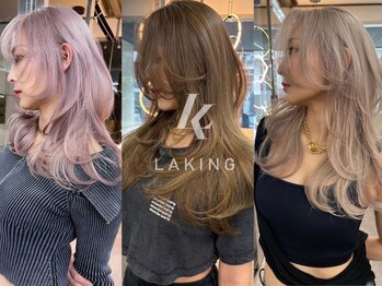 ラキングキョウト(LA KING KYOTO)の写真/綺麗に伸ばしていきたい方に。【LA KING】の圧倒的な技術で”ハイトーンのまま伸ばしたい”を叶えます☆
