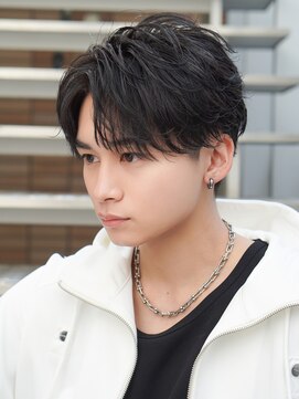 オーシャントーキョー 渋谷神南(OCEAN TOKYO) 韓国フェザーパーマメンズカット学割