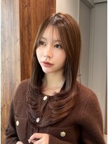 ビュートリアム 南青山(BEAUTRIUM)&nbsp;レイヤーカット/ミディアムレイヤー/顔まわりレイヤー