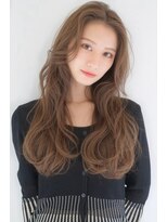 ガリカ シーム(Gallica/SEAM)&nbsp;【桑原ユキネ】透明感マロンブラウンベージュ/ロングレイヤー