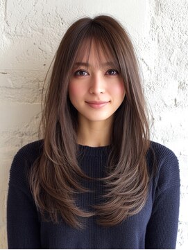 スールバイアミ(soeur by amii) バタフライレイヤー　ロング