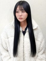 セルカ 新宿(CERCA)&nbsp;小川/新宿韓国風ブラックカラー/黒髪/ストレート