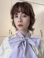 ロンドアンメゾン 原宿(Lond un Maison.) ミニボブレイヤー/レイヤーカット/ウォームベージュ/顔周り/0316