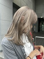 マッシュ アドベ 八戸ノ里(MASHU ADOBE)&nbsp;外国人風透け感グレージュ
