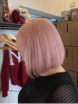 シールドヘアー 沖縄 新都心(C'LD Hair) ピンクカラー/那覇美容室/新都心美容室