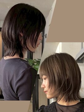 アンプラグド(unplugged) レイヤーブロンドベージュブリーチなしダブルカラーハイトーン