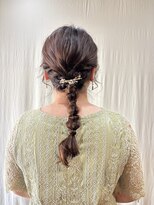 ココカラヘアー ニコ(cococara hair nico)&nbsp;ヘアアレンジ/編みおろしアレンジ