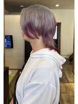 桃の木 ヘアー(桃の木 hair)&nbsp;メンズエンドカラーミッドナイトラベンダー