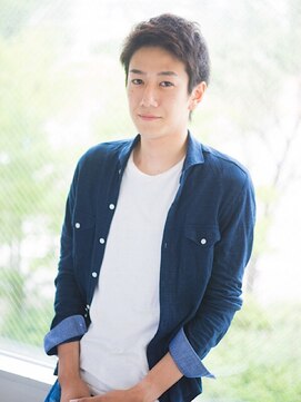 エスヘアー 名古屋 金山(es hair) 20代30代40代メンズビジネスツーブロックアッシュブラック