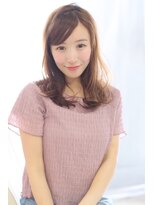 ヘアリゾート ブーケ(hair+resort bouquet) 毛先パーマでラフに動く大人ミディ
