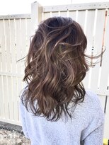 ヘアメイク アリープ(HAIR MAKE ALEAP)&nbsp;ココアアッシュグラデーション[外国人風グラデーション/20代]