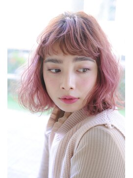 ガーランド (Garland) [Garland/表参道]☆切りっぱなしデザインカラーボブ☆