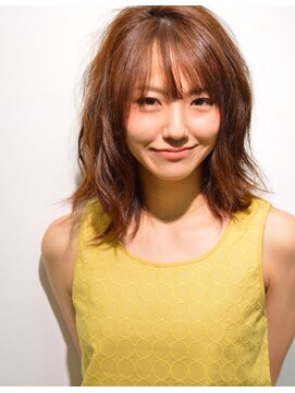 アタッチ(attach) #モテかわ#ミディアムヘア