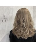 ツヤ感ミルクティーベージュ☆
