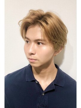 ヘアリゾート ルアーナ エルア(Hair Resort LUANA `elua) 外国人風 ハイトーン ハンサムショート