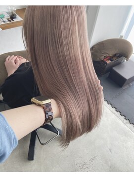 ヘアーステーション ハレラ(Hair station HaLe'LA) ピンクベージュ