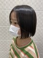 ゼル イオンモール新瑞橋(ZELE) シースルーバングにボブがとっても可愛いです！！