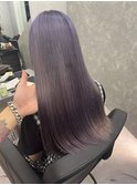 【人気トレンドヘアー☆】ハイトーンラベンダーカラー☆