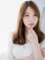 ドクターズサロン LAB 小山店&nbsp;ミルクチョコレートくせ毛風ナチュふわロングf小山20代30代40代