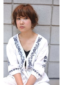 クラク 笹塚店(KURAKU) ナチュラルボブ×大人ショートボブ×ウェーブ 20代30代40代