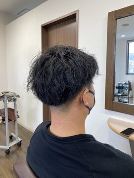 ラシンバン オム(LashinVan HOMME) アップバング×スパイラル