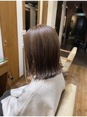 切りっぱなしボブ