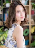 ダークグレージュかき上げくせ毛風ストカールc5浦和20代30代40代