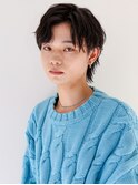 【Gallica】モテ髪アップバング×ウルフパーマ/くせ毛風パーマ