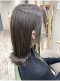 【 イヤリングカラー × オリーブグレージュ 】