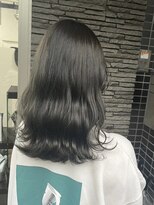 ヘアーサロン トランク(TRUNK) 透明感オリーブカラー