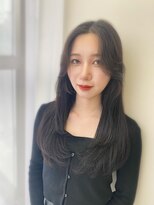 シェノン 武庫之荘(CHAINON)&nbsp;斜めバング/シルキーベージュ/グレージュカラー