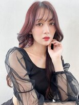 アイティーバイアルバム 北千住店(IT by ALBUM)&nbsp;くびれ巻き_斜めバンググレージュカラーシルキーベージュ_9322